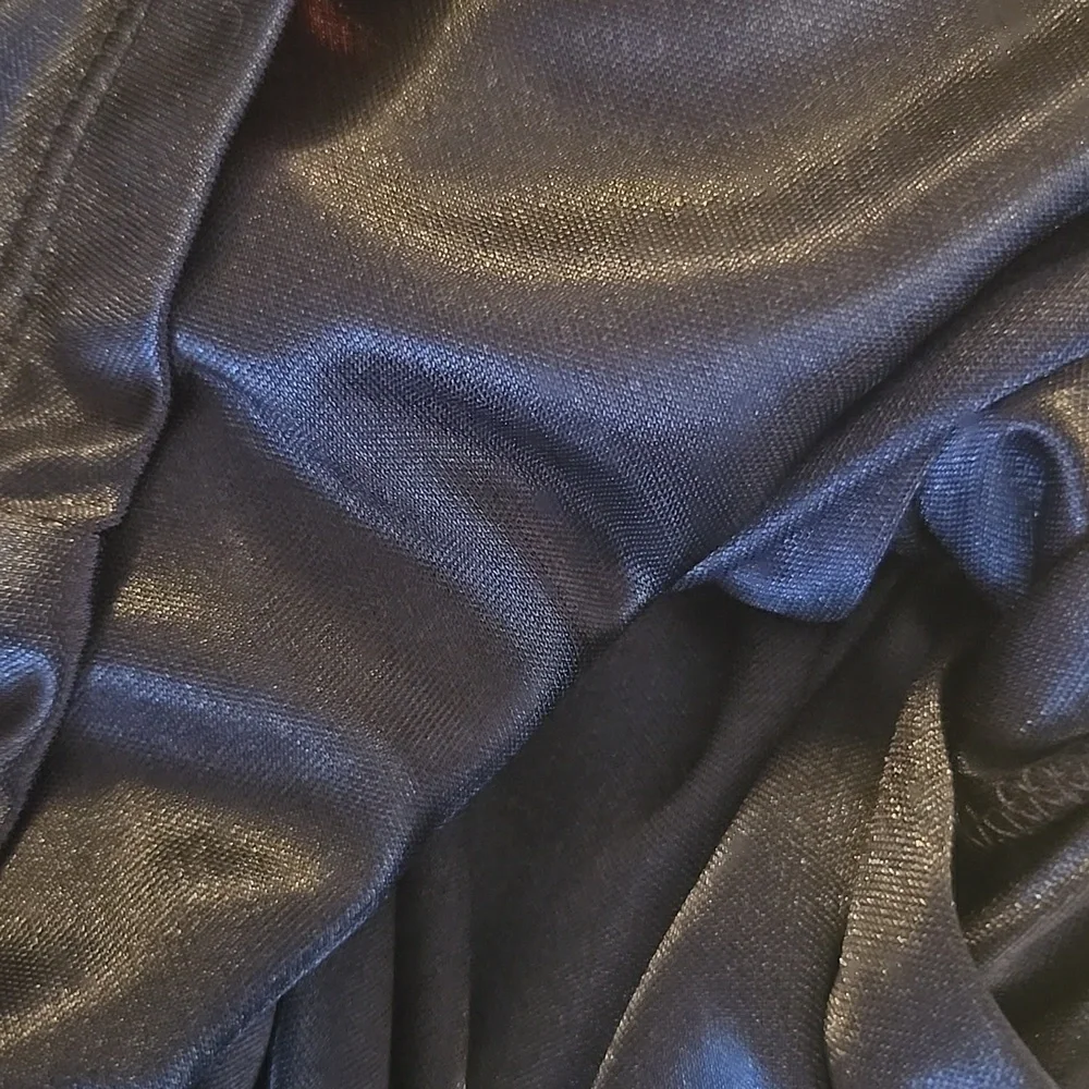 Laundry-Navy multi strapless knit dress Size M. NWT. - Picture 12 of 13